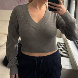 Grey sweater